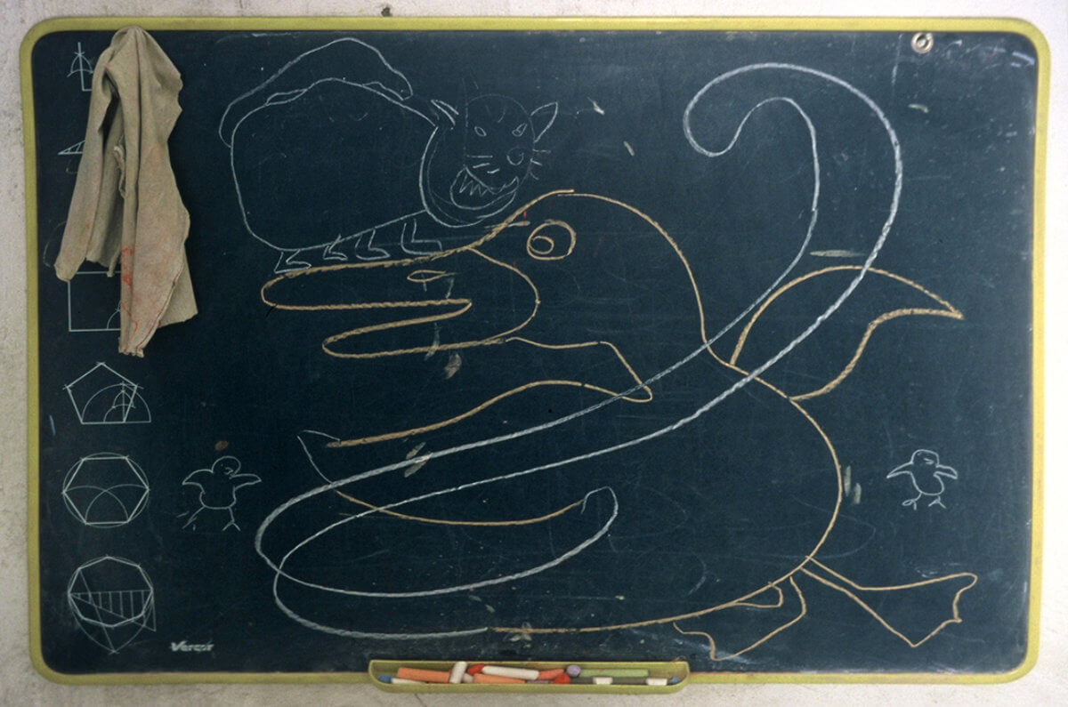 Blackboard 29, photography, 2001
