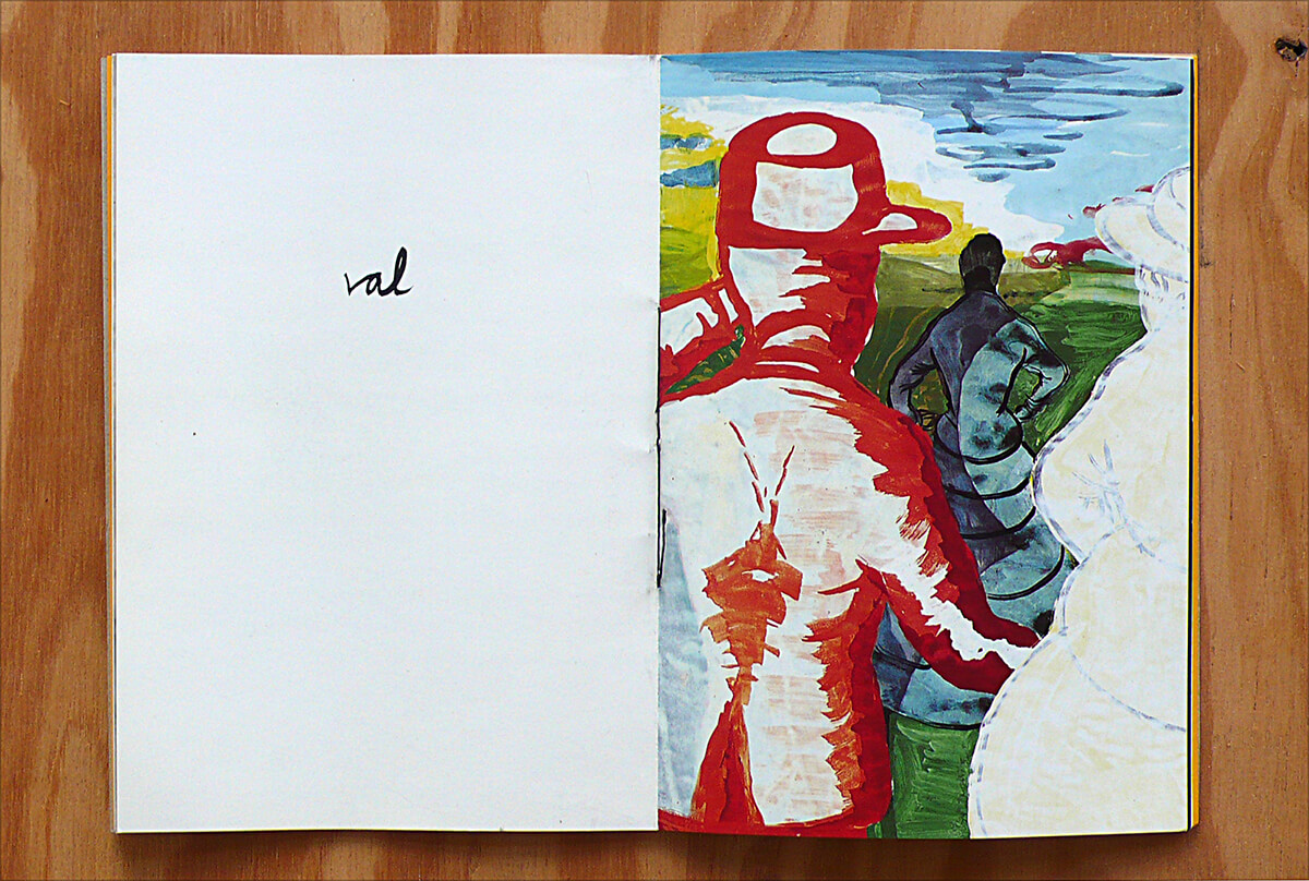 4, Tanja Smit, artists booklet Stadscollectie, page 6+7 of 12 pages, 21 x 29.6 cm, 1996