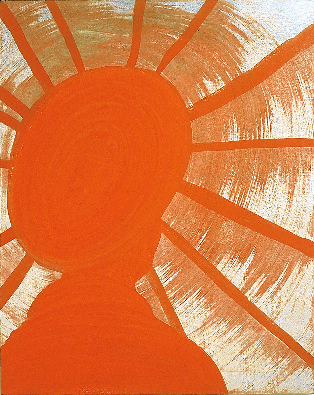 untitled (miss Liberty), 100 x 80 cm, egg tempera on canvas, 2001