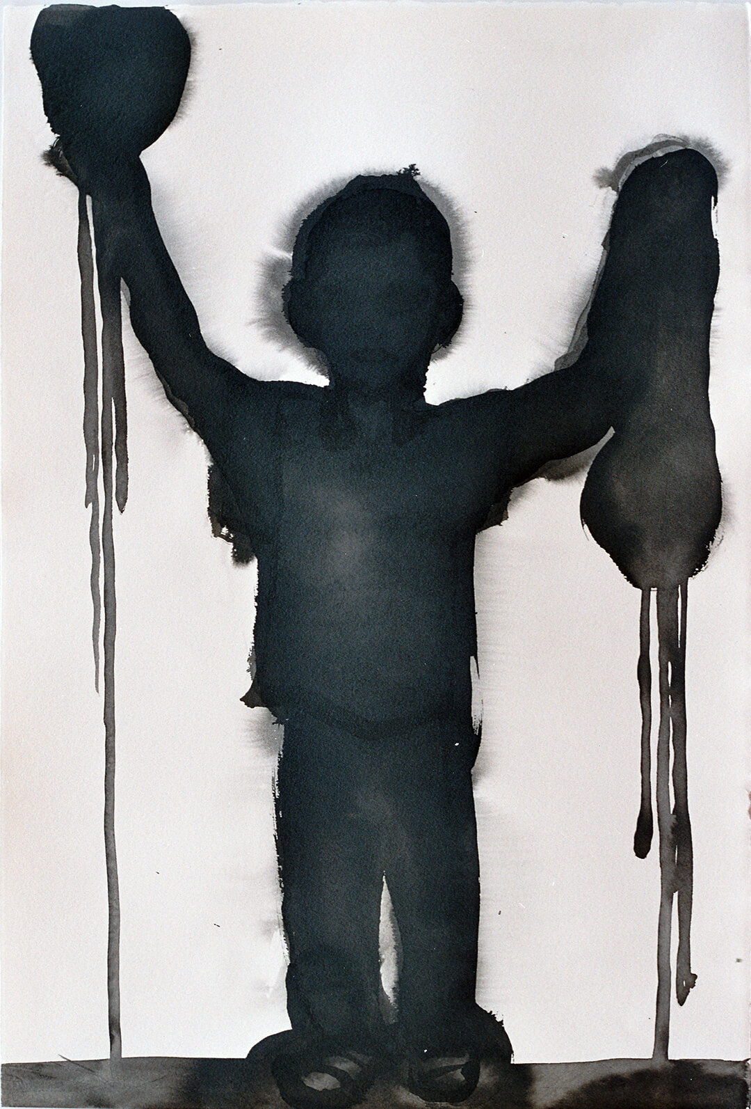 untitled (Goya2), 55,5 x 38 cm, ink on paper, 2005