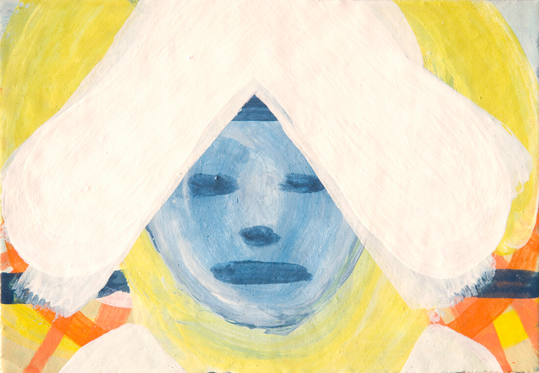 untitled (Holandesa), 16 x 23 cm, egg tempera on paper, 2009