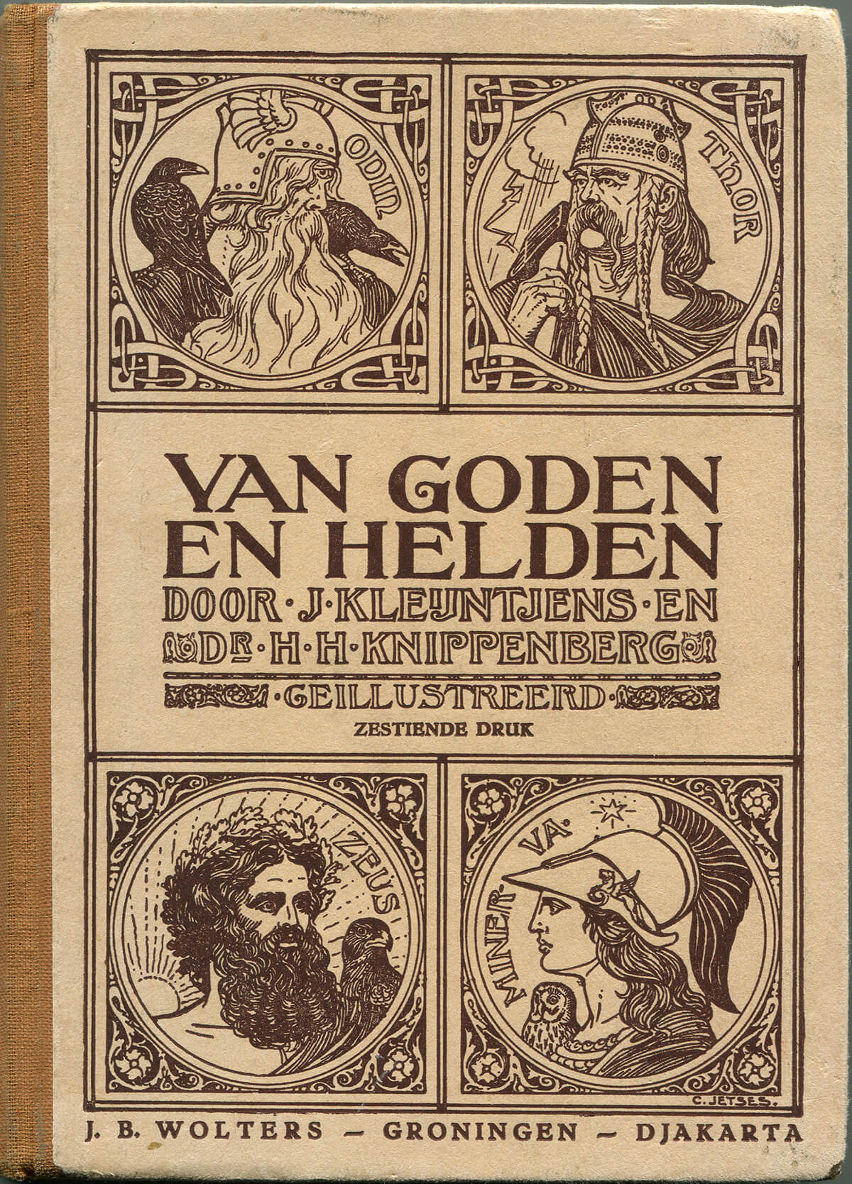 Van Goden en Helden, cover, 20 x 14.5 cm, book 324 pages, 2010