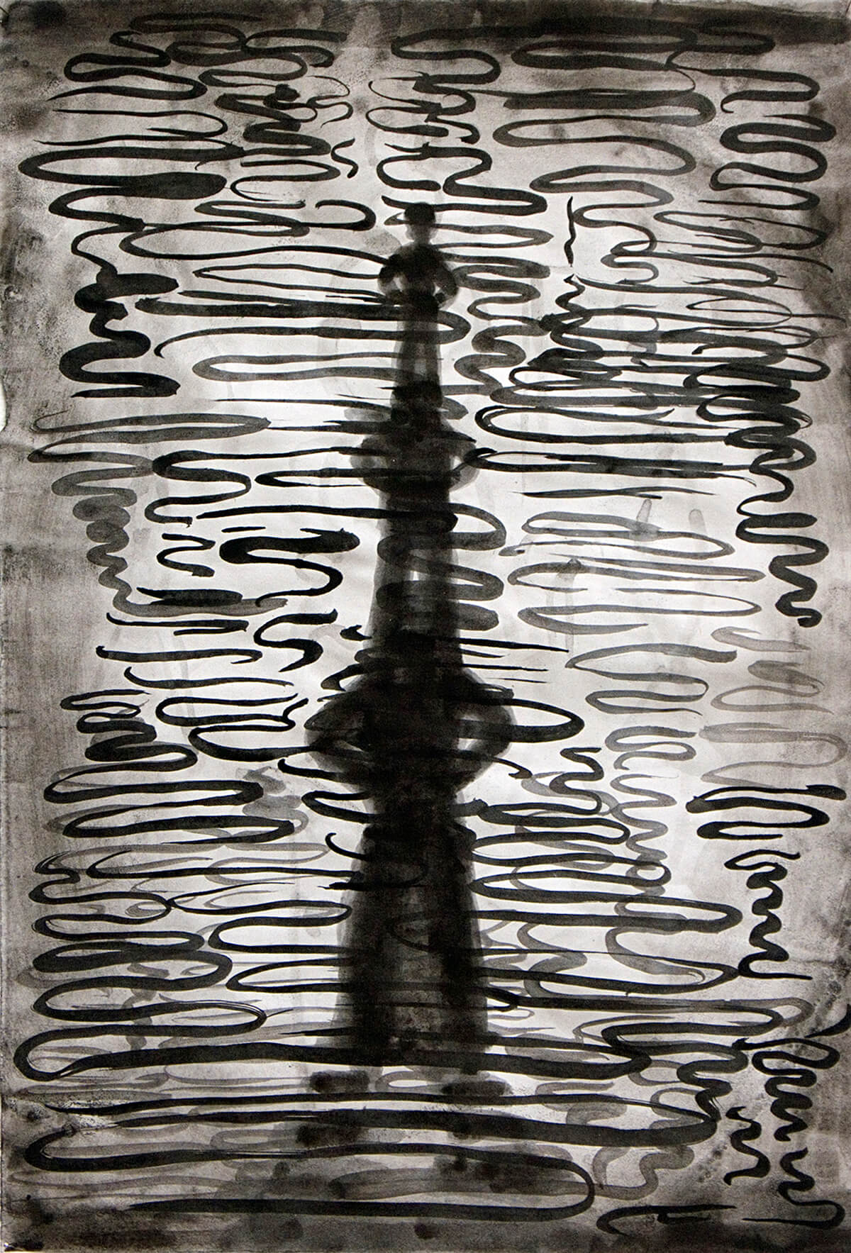 untitled (castellet), 40 x 28 cm, ink on paper, 2011