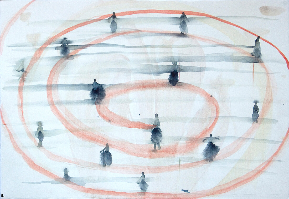 untitled (play field), 35 x 50 cm, watercolour, 2015