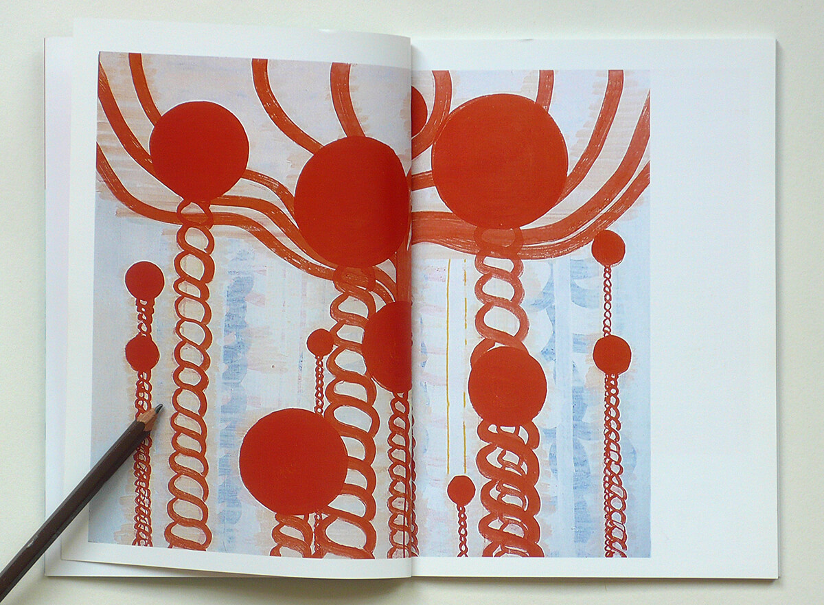 Hide and seek, page 3+4 of 40 pages, 21 x 29 cm, 2003